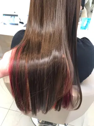 ロング ヘアアレンジ クリスタルマジック hair &　eyeのヘアスタイル
