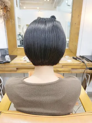 ショート newline銀座所属・👑銀座ショート/ 絶壁補正/金子涼👑のヘアスタイル