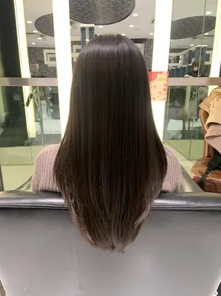 ロング air -GINZA tower所属・小潟 千尋のヘアスタイル