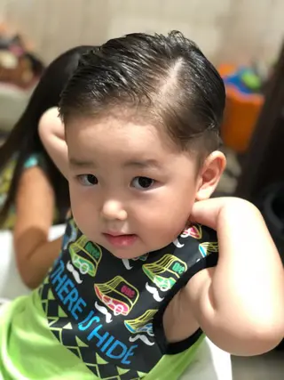 ショート メンズ 渡辺　亮/ 白髪ぼかし/髪質改善のヘアスタイル