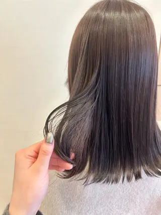 ミディアム ミ ユのヘアスタイル