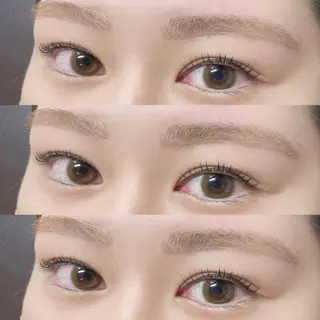 ミディアム ヘアアレンジ キッズ ネイル マツエク・マツパ アイブロウ 𓊆ᶠᵉᵉʸ𓊇 ᶜᴴᴵᴴᴬᴿᵁのマツエク・マツパデザイン