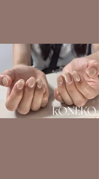 ネイル コネコネイルサロン モデル用のネイルデザイン