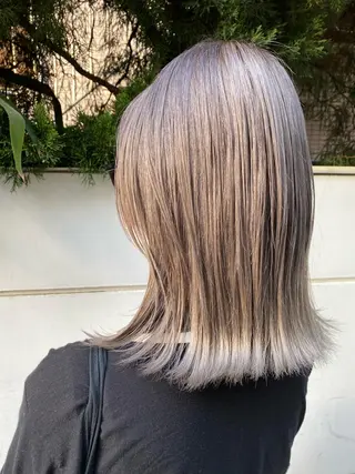 ミディアム 🌿艶ハイトーン/ 似合わせヘア/ショウのヘアスタイル