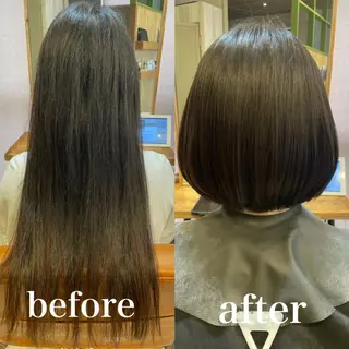 ショート 縮毛矯正/髪質改善 主税巧一のヘアスタイル