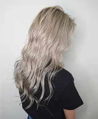 ロング カラー ヘアアレンジ キッズ カラー特化サロン茶屋 町Furukuboのヘアスタイル