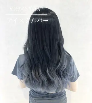 ロング カラー シールエクステ/渋谷 ／ギャル/LIALAのヘアスタイル