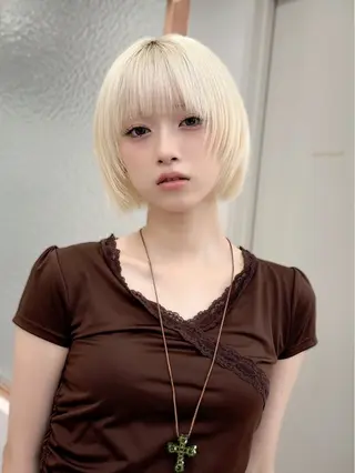 ショート 平川 友理/韓国ヘア💘のヘアスタイル