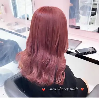 カラー RIKO👼🏻💓 韓国ガーリーのヘアスタイル