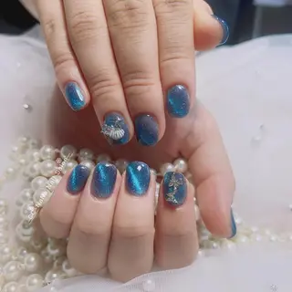 ネイル 💎CC・NaNa 韓国風ネイル🌙Cのネイルデザイン