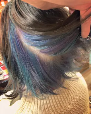 ショート カラー 原宿サロン代表 デザインカラー伊藤卓のヘアスタイル