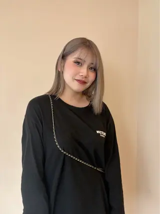 カラー rilliant U’s brilliant所属・吉田 愛実のヘアスタイル