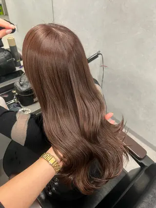 ロング 石津 優菜のヘアスタイル