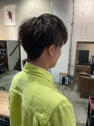 ショート パーマ メンズヘア/パーマ KOTAROのヘアスタイル