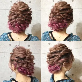ヘアアレンジ hair teria ryu 大塚のヘアスタイル