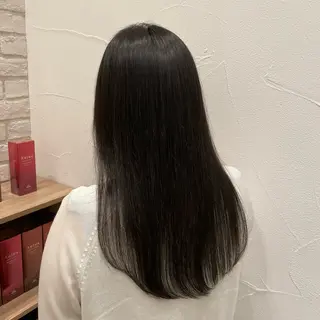 ロング パーマ ✩𝐴𝑠ℎ 中目黒 浦野 遥‎✩*｡のヘアスタイル