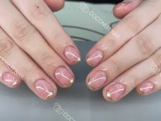 ネイル 神田 ココナッツのネイルデザイン