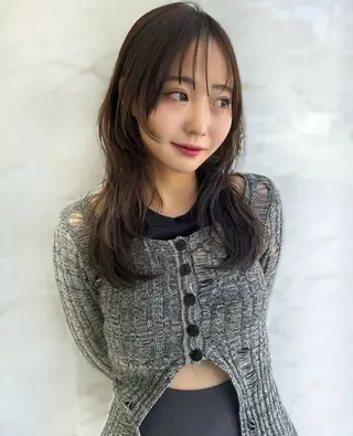 セミロング ORO緑地公園店原田 黎也のヘアスタイル