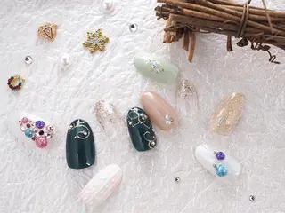 ネイル ネイルPetit Ribbonのネイルデザイン