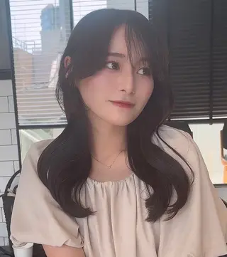 セミロング カラー 🌫️大人韓国ヘア 🌫️naoyaのヘアスタイル