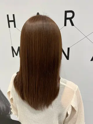 ロング ハルキミナトジャパン横浜所属・美髪矯正/髪質改善 /艶髪/千田理名🪞のヘアスタイル