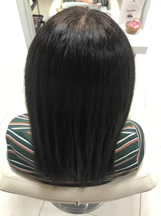 セミロング カラー 【暖色カラー特化】 中山由梨のヘアスタイル