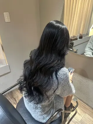 ロング 透明感カラー/レイ ヤーカット/KaHoのヘアスタイル