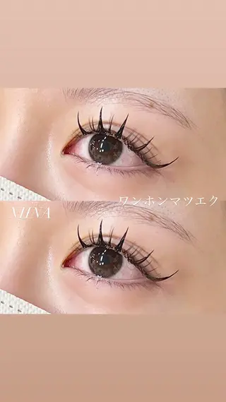 マツエク・マツパ NIINA ☪️のマツエク・マツパデザイン