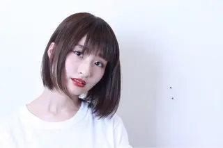 ショート ミディアム カラー イノセントヘア所属・平尾駅直結/徒歩0分 イノセントヘアのヘアスタイル