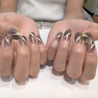 ネイル RIEKO🍒 ワンホン♡推しネイルのネイルデザイン