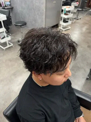 パーマ メンズ 立川韓国ヘア🇰🇷 安井鴻輝のヘアスタイル