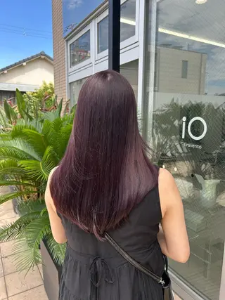 ロング カラー IO イオリのヘアスタイル