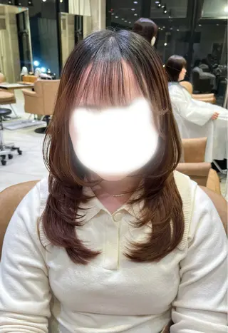 セミロング 🍯レイヤー/ボブ 🍯髪質改善️ みゆのヘアスタイル