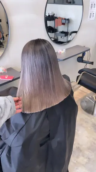 ロング カラー tonie所属・藤原 凌兵のヘアスタイル