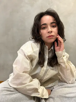 ロング カラー パーマ 🌿ボブ パーマ高橋啓太🌿のヘアスタイル