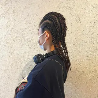 ミディアム ヘアアレンジ HIROKO / 透明感暖色カラー🎀のヘアスタイル