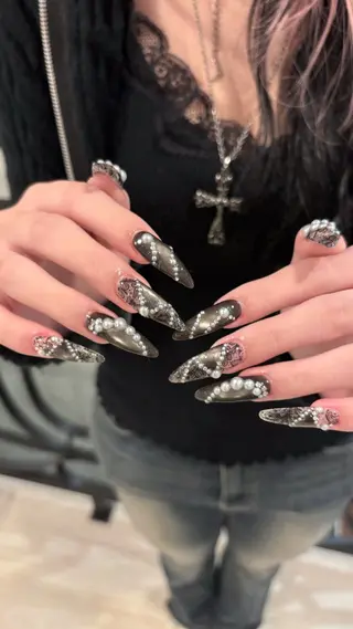 ネイル 名古屋ワンホンネイル 沙理亜のネイルデザイン