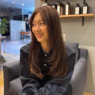 ロング 暖色/ボブ/吉岡美音 GIEN NU茶屋町のヘアスタイル