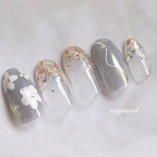 ネイル ネイルサロン・ネイルスクール　たゆnail所属・ネイルサロン 【たゆnail】のネイルデザイン