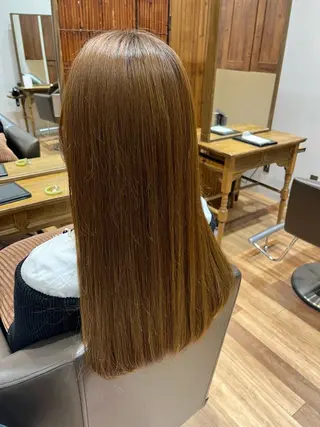 ロング 🎀ツヤ暖色カラー 🎀大塚ナオミのヘアスタイル