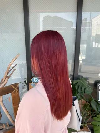 カラー 海外ヘア/透明感ヘア 湘南台/hinakoのヘアスタイル