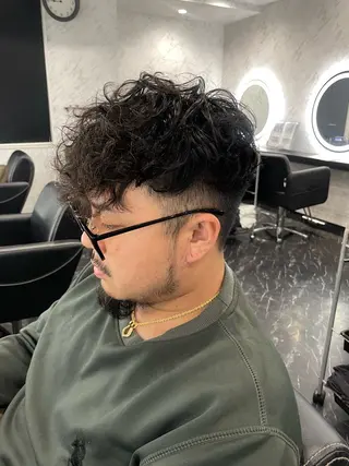 パーマ 五十嵐 満梨奈のヘアスタイル