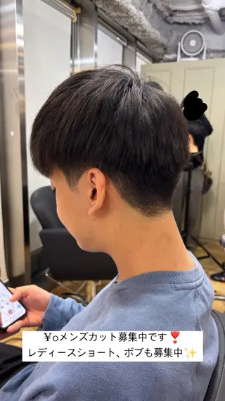 メンズ 優李 ゆうりのヘアスタイル