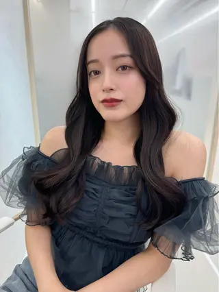 ロング 顔周り🇰🇷韓国 レイヤー/いづみ💞のヘアスタイル