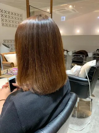 セミロング 中島 直哉のヘアスタイル