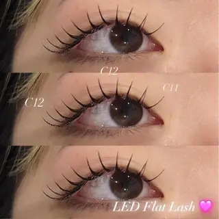 マツエク・マツパ EYELA YUKAのマツエク・マツパデザイン