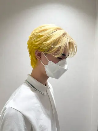 カラー メンズ 𝐑𝐲𝐮𝐤𝐢 【店長】ALEAPのヘアスタイル