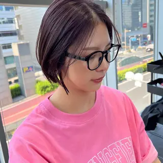 ショート VIEWユリナ メイク/ カットのヘアスタイル