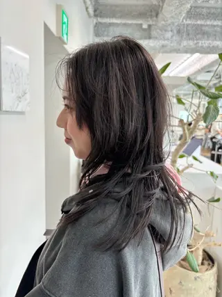 ロング ANY/須田 麻人/ハードパーマのヘアスタイル