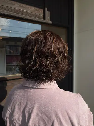 パーマ 松田 遥香のヘアスタイル